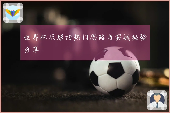 世界杯买球的热门思路与实战经验分享